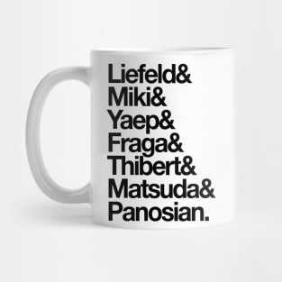 Extreme Line-Up (Black Letters) Mug